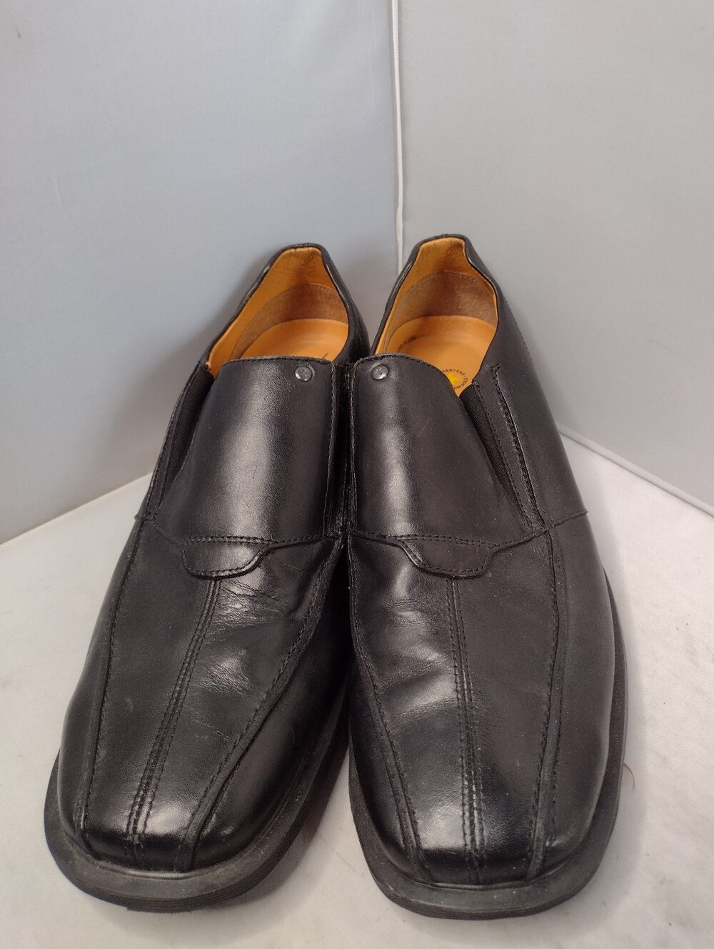 Dr. Martens Leather Slip On Loafers Dress Shoes  Men's Size 11 Black A9